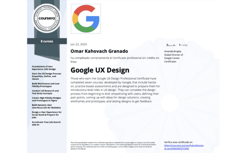 Google UX Design