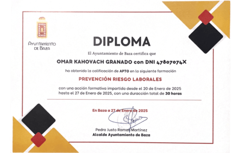 Prevención de Riesgos Laborales